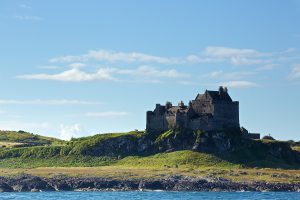 Duart Castle on the Isle of Mull, Scotland