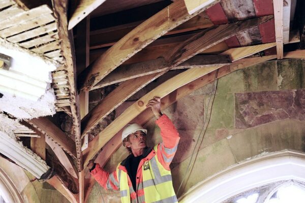 Repairing and restoring an historic roof
